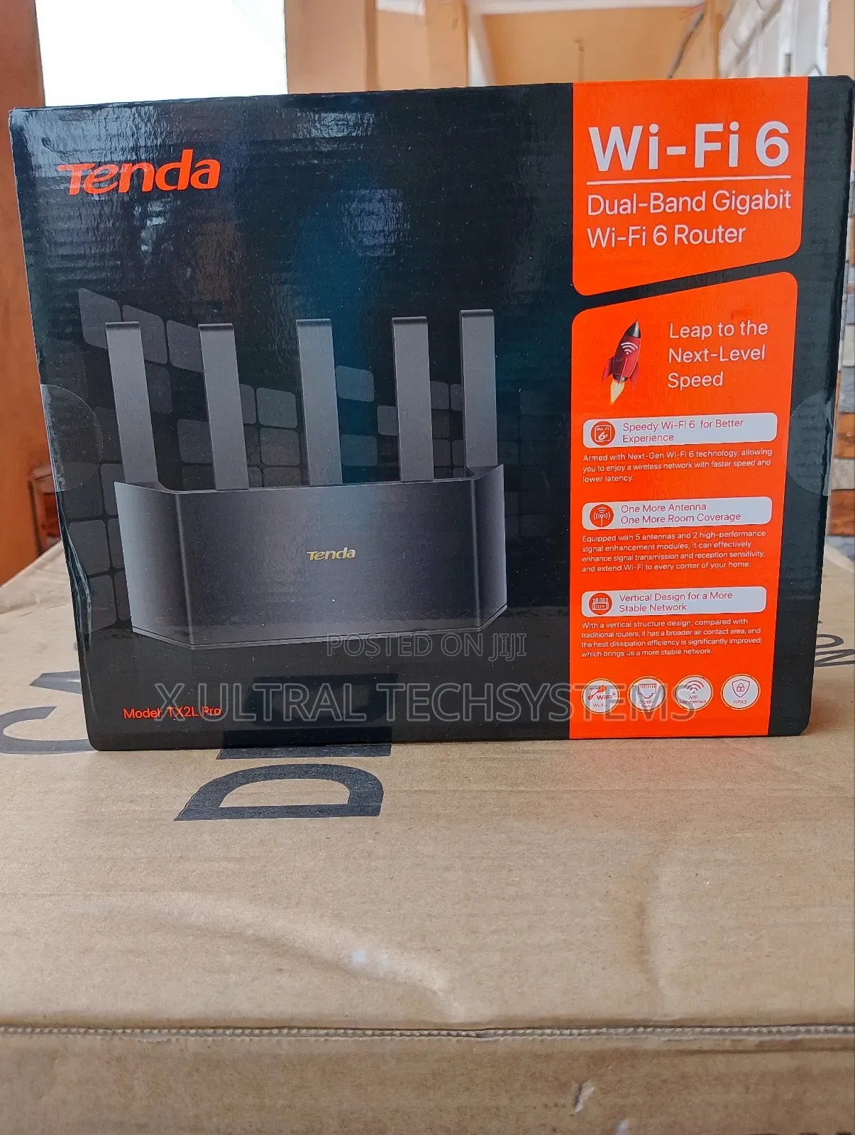 Tenda Wifi 6 Dual Band Gigabit Router