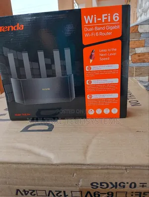Tenda Wifi 6 Dual Band Gigabit Router