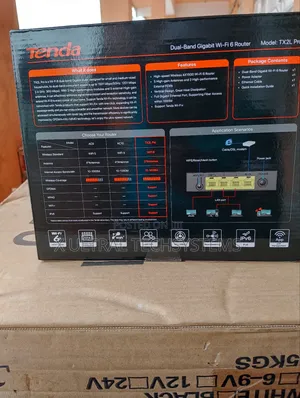 Tenda Wifi 6 Dual Band Gigabit Router