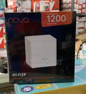 Tenda Nova Ex3(1pack)Ax1500 Dual-Band Wi-Fi 6 Mesh Router
