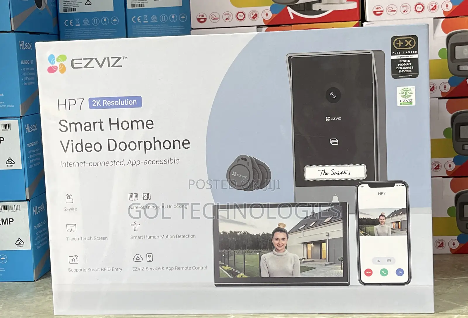 EZVIZ Video Intercom Smart Video Doorbell App-Accessible