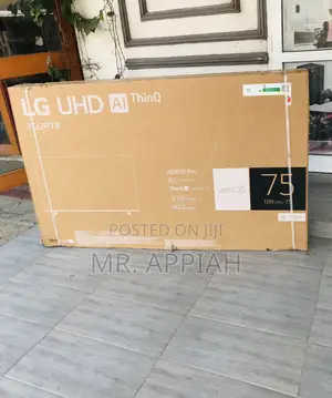Unique Lg 75ur78 75” Uhd Smart Screen Television.