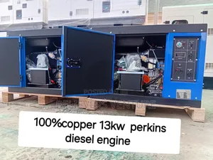 Uk100% Copper 15kva Perkins Diesel Generator Easy Start 13kw