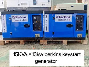 Uk - 15kva Perkins Generator 13kw Powerful Generator