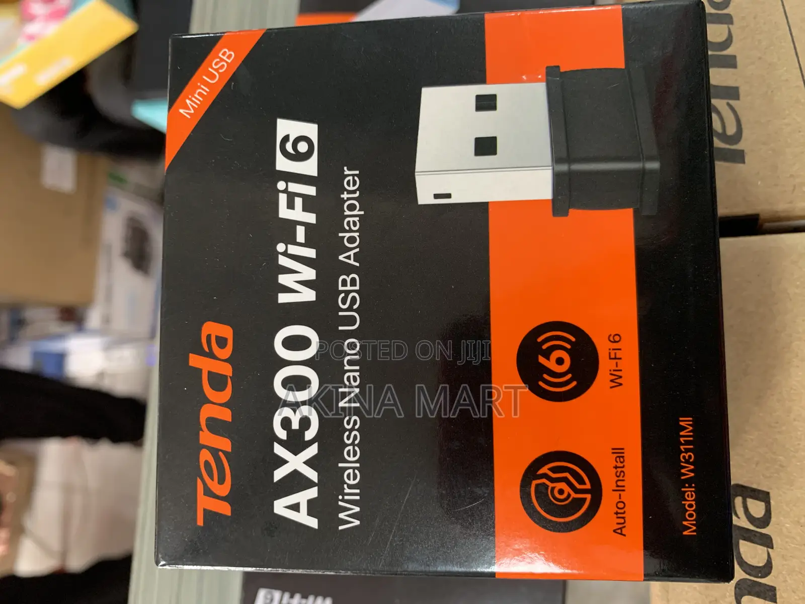 Tenda Nano Usb Wireless Adapter Ax300 Wi-Fi 6