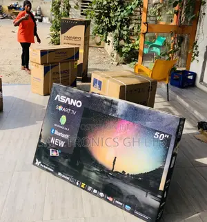Boxed Quality Smart Asano 50 Inch Led UHD Tv