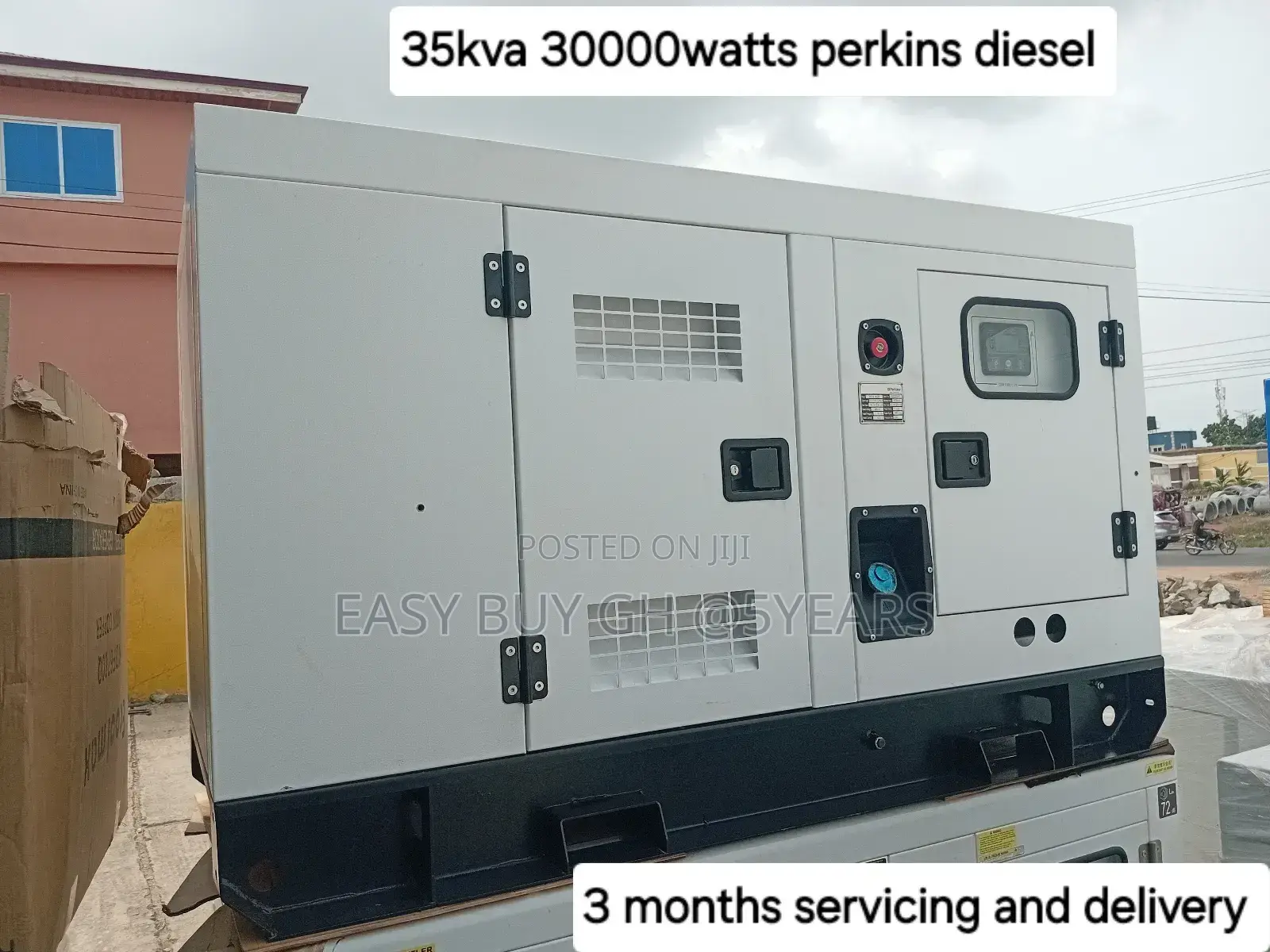 Versatile 35kva Perkins Diesel Generator 30000watts Silent