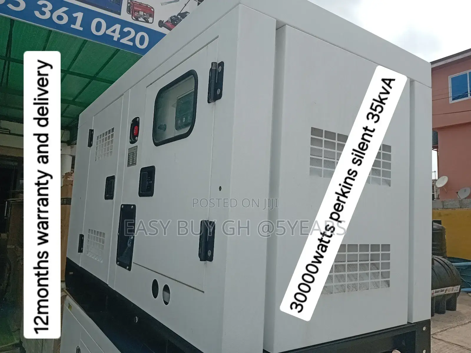 Versatile 35kva Perkins Diesel Generator 30000watts Silent