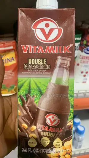 Vitamilk Double Choco Shake Soymilk Drink (1l)