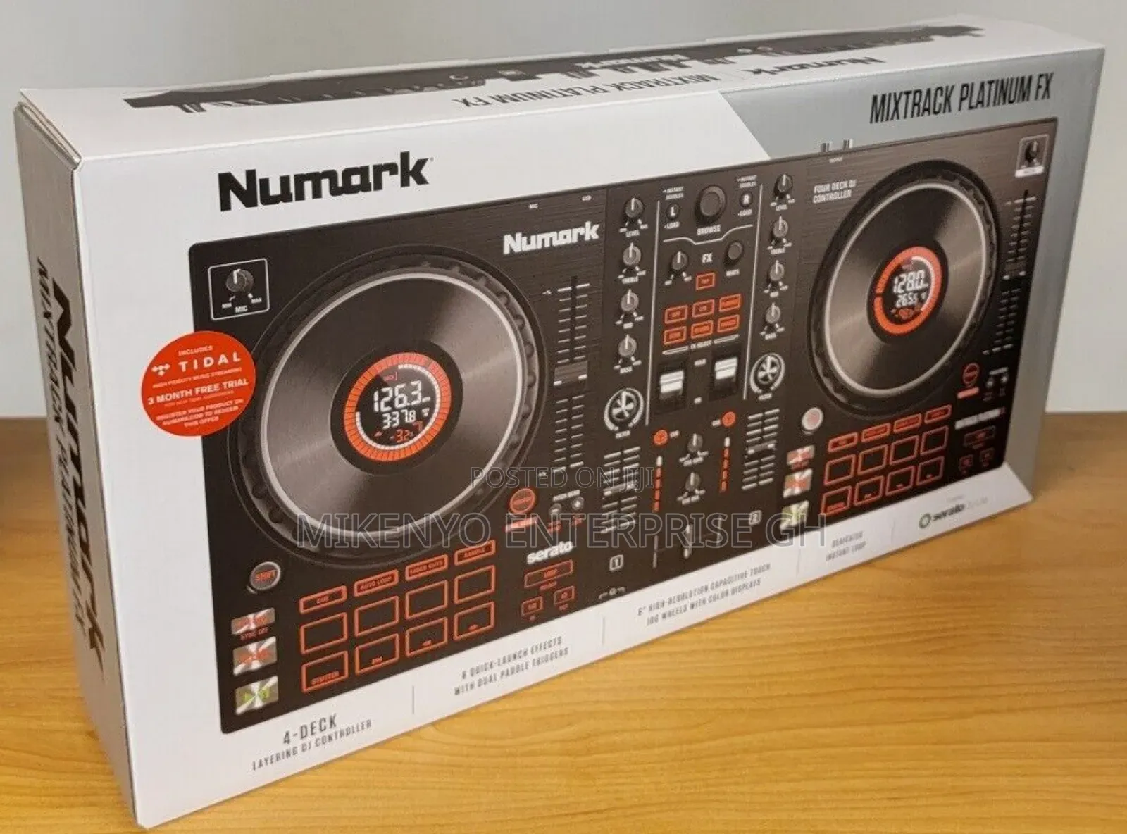 Numark Mixtrack Platinum Fx Dj Controller