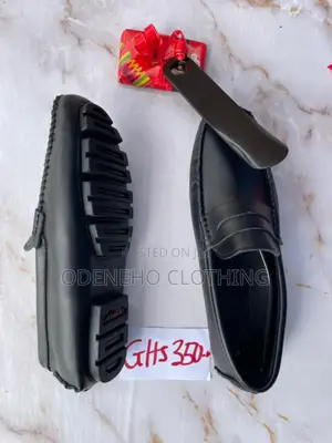 Valentine Set Clark Black Loafers for Men