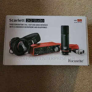 Focusrite Scarlett 2i2 3rd Gen Usb Audio Interface Bundle