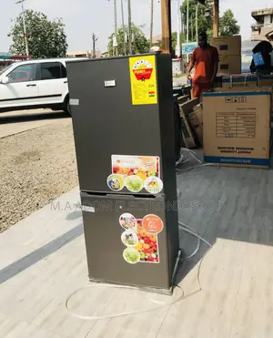 Original Galaxy Double Door Electric Refrigerator.