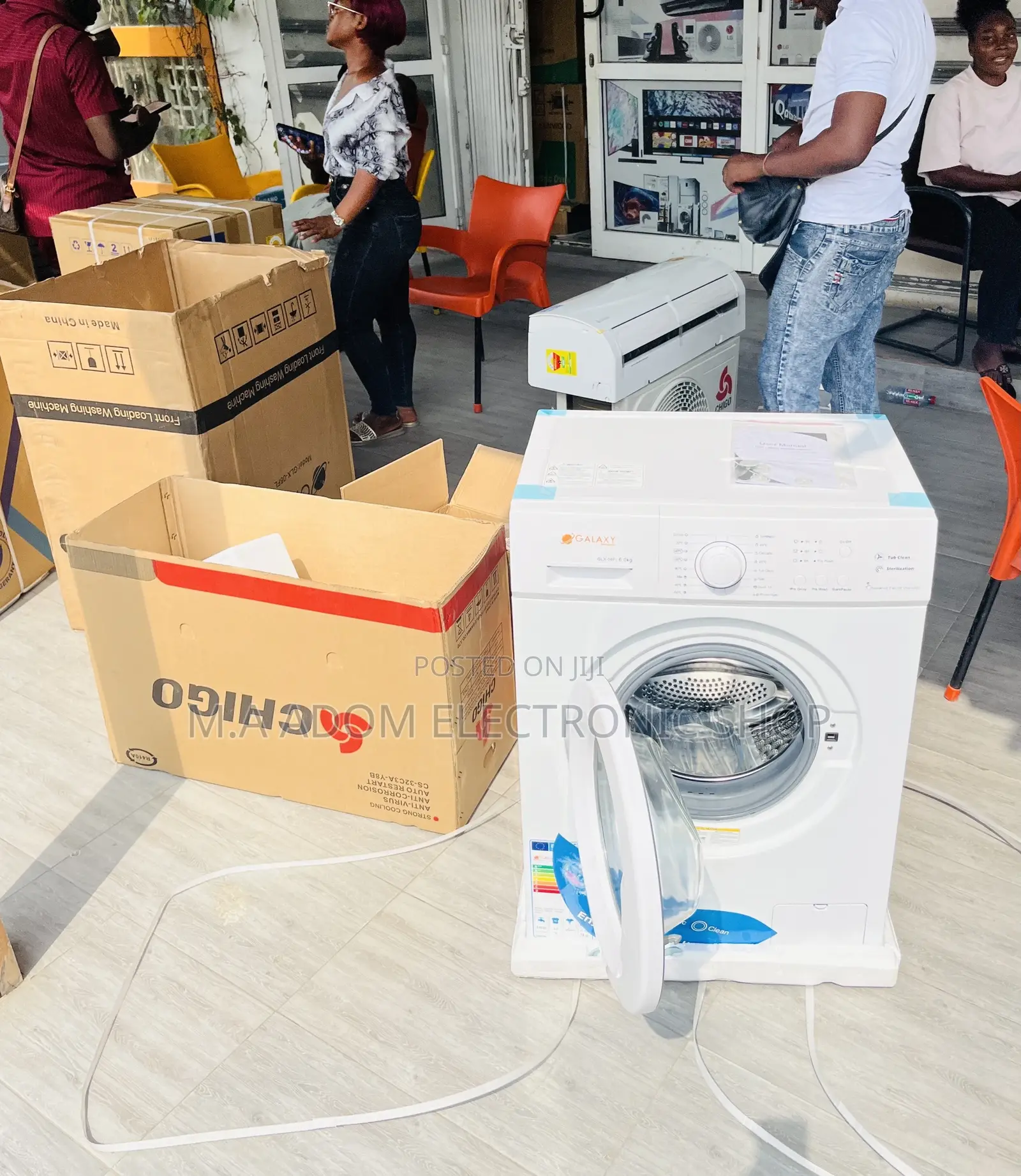Quality Galaxy 6kg Front Load Washing Machine(Fully Auto)