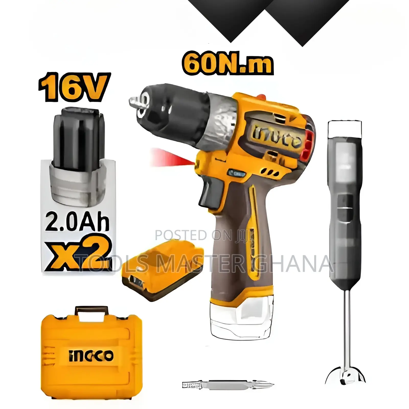 Cordless 2 Pcs Combo Kit - Ckli1628
