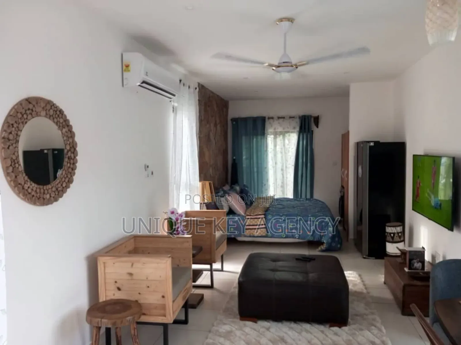 Furnished 1bdrm Apartment in Unique Key Agency, Tseaddo for rent