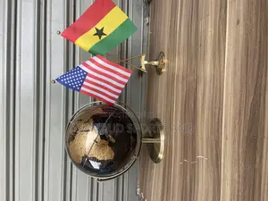 Original Atlas Globe for Desk Top Available With Flag At