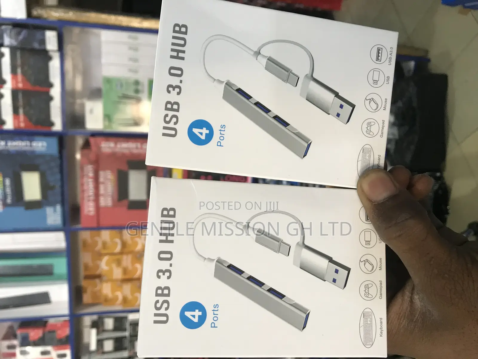 3.0 Type C USB to Hub 4port