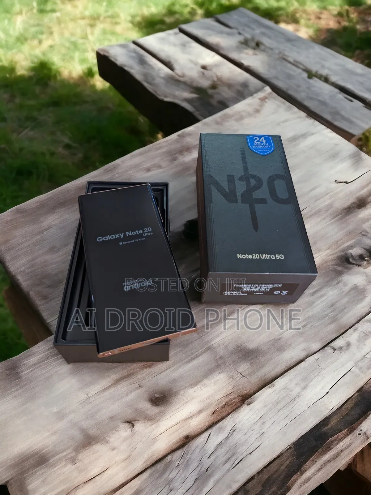 New Samsung Galaxy Note 20 Ultra 5G 128 GB Blue