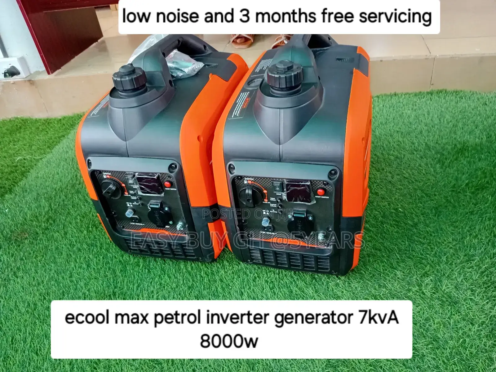 Smart Panel Ecool Max 7kva Inverter 8000watts Genset 7kva