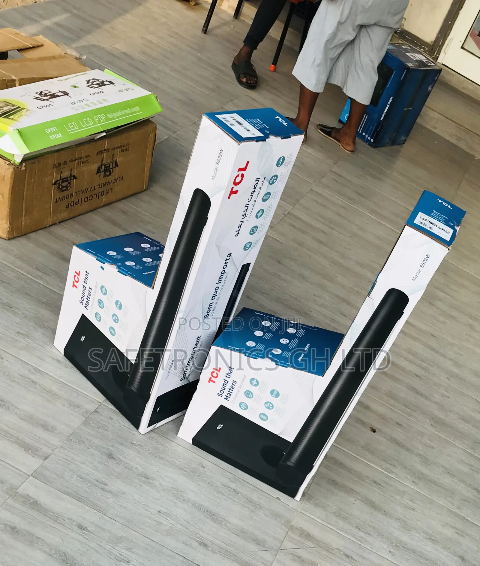 Quality 200 Watts Bluetooth TCL S522W 2.1 Channel Sound Bar