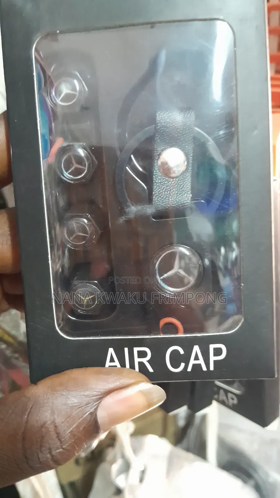 Mercedes-Benz Tyre Valve Covers With Key Holders Available