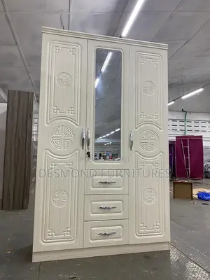 3 In 1 Wardrobe With A Mirror ( 8173)