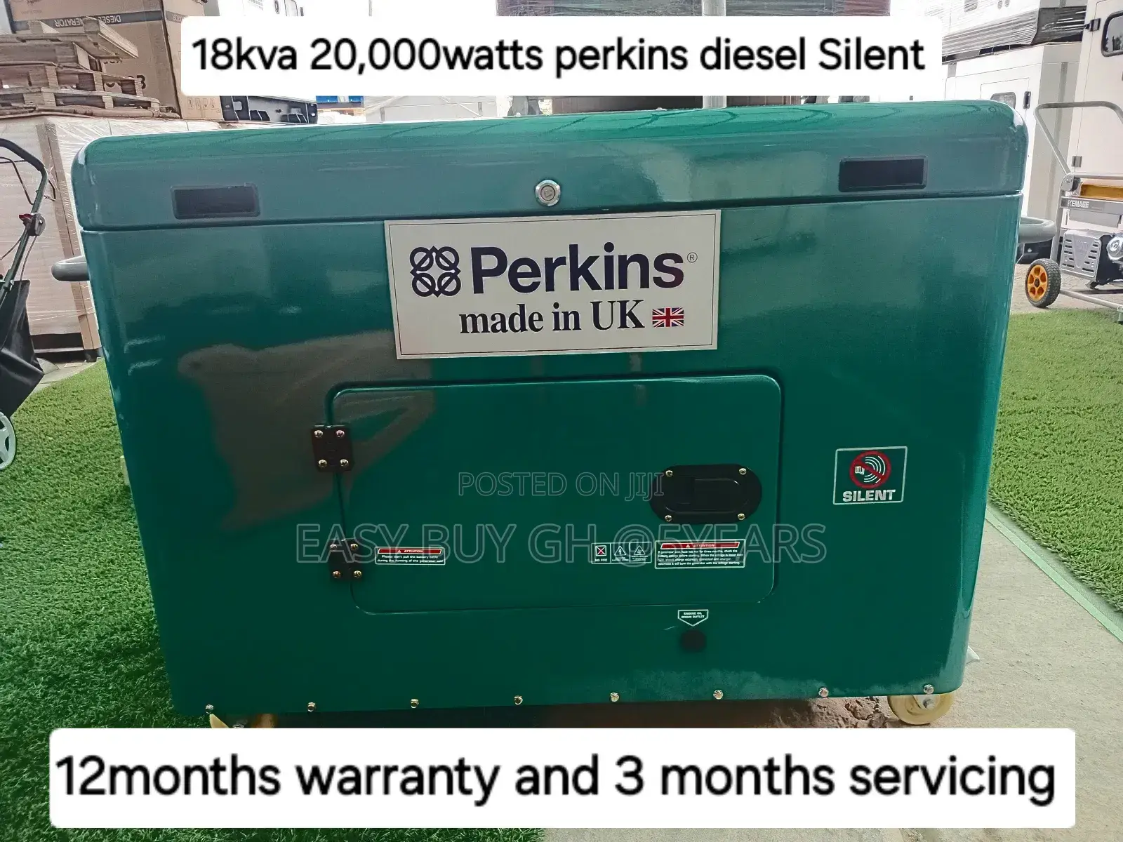 Competent 18kva Perkins Silent Diesel 20000w Generator 18kva