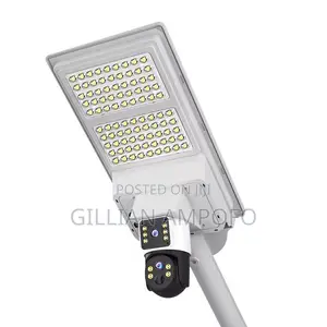 500W Dual Lens Solar Street Light Camera 360 PTZ