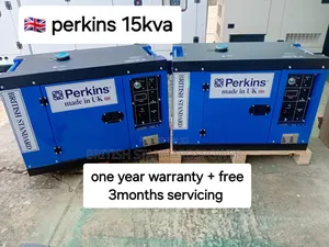 Radiator Perkins Diesel Generator 15kva 16500watt Perkins