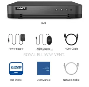 8ch Hikvision Acusense Hybrid DVR