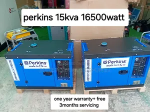 50hz-230/240v Perkins 15kva 16500watt Diesel Engine Silent