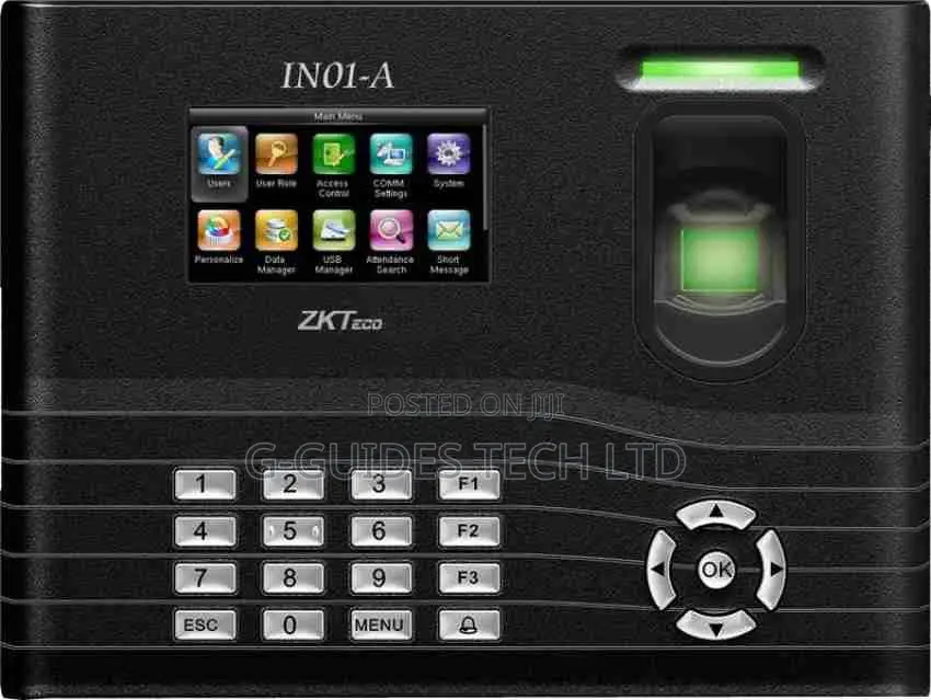 Zkteco IN01-A Time Attendance and Access Control Terminal