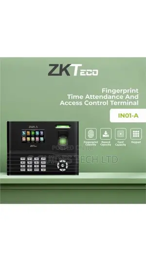 Zkteco IN01-A Time Attendance and Access Control Terminal