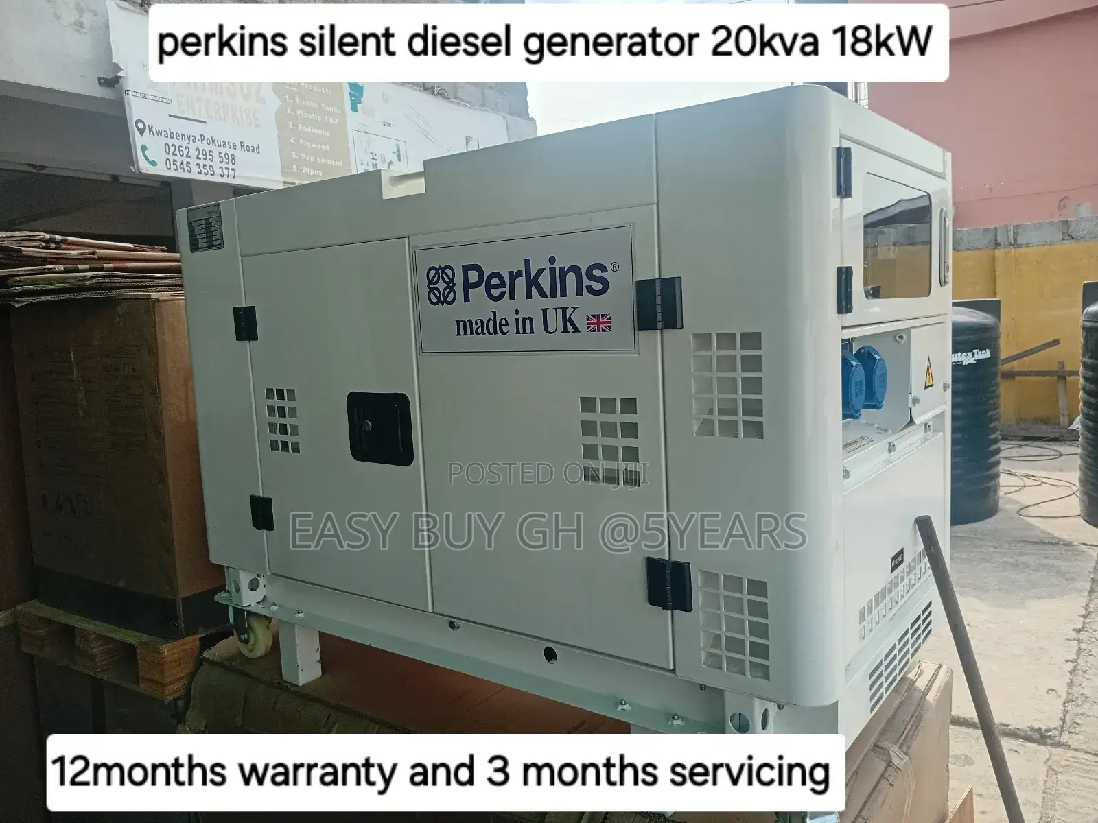 Apex Quality 20kva Perkins Diesel Generator 18000watts 20kva
