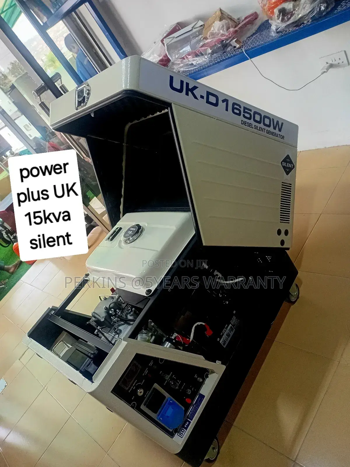 Power Plus Uk 15kva 16500watt Diesel Silent Generator UK Uk