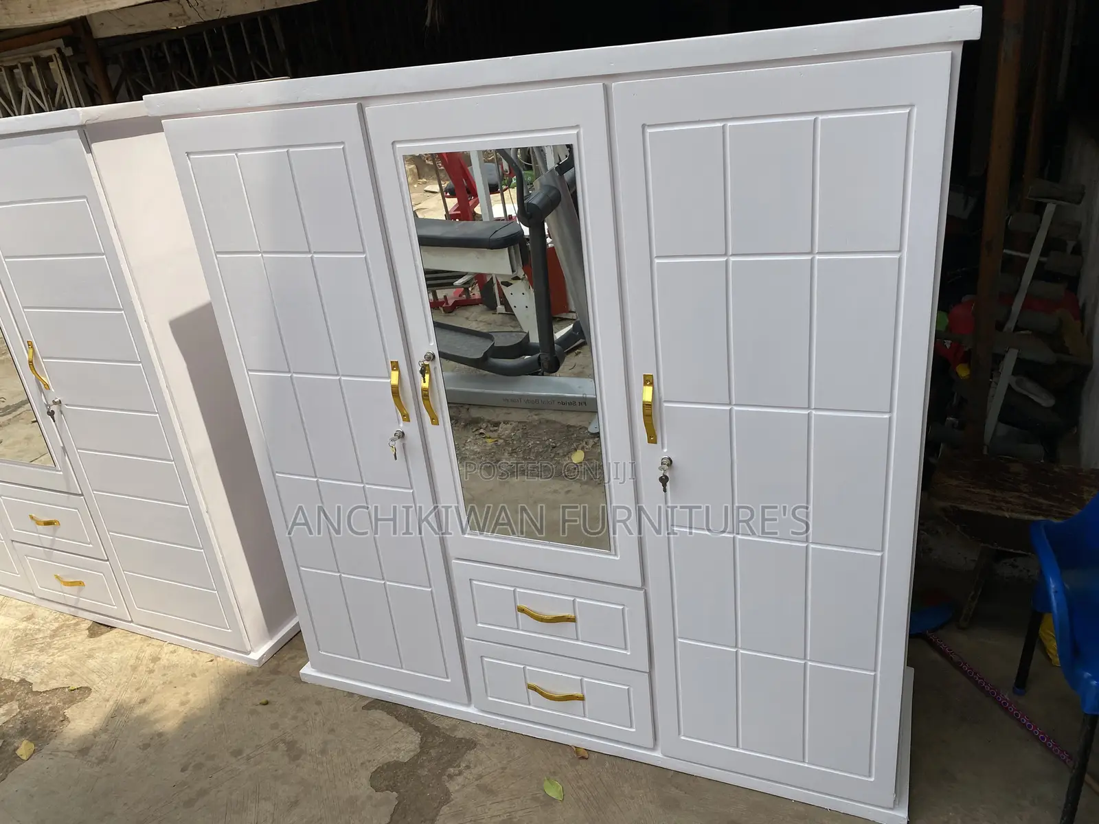 Tmnew Quality Wooden Wadrobe