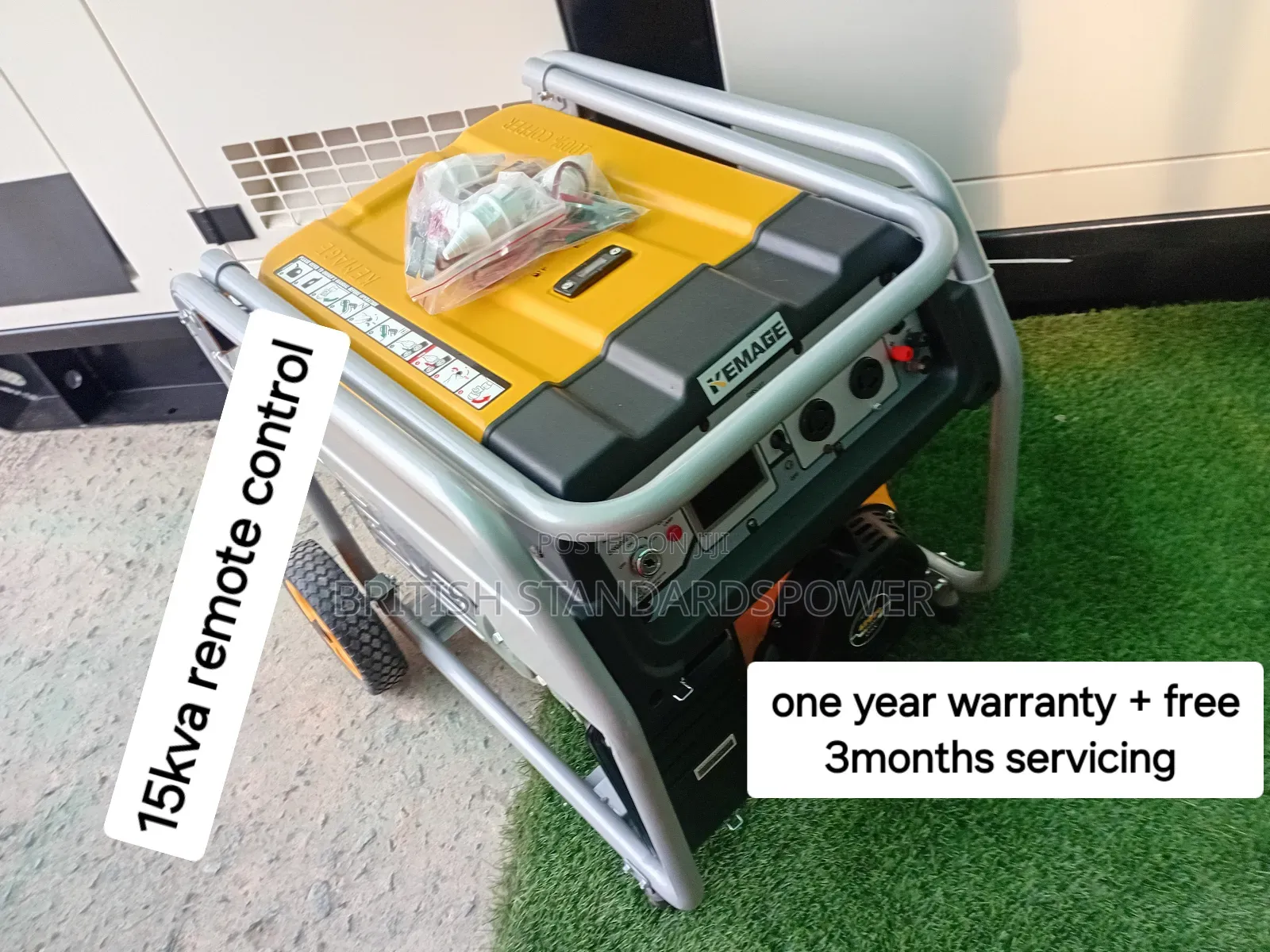 Use Kemage Remote Control 15kva 16500watt Petrol
