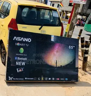 Crystal Clear 65 Inch Smart Led UHD Asano Tv