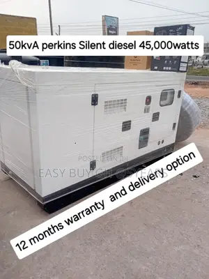 Highly Recommended Perkins Diesel Generator 50kva 45000watts