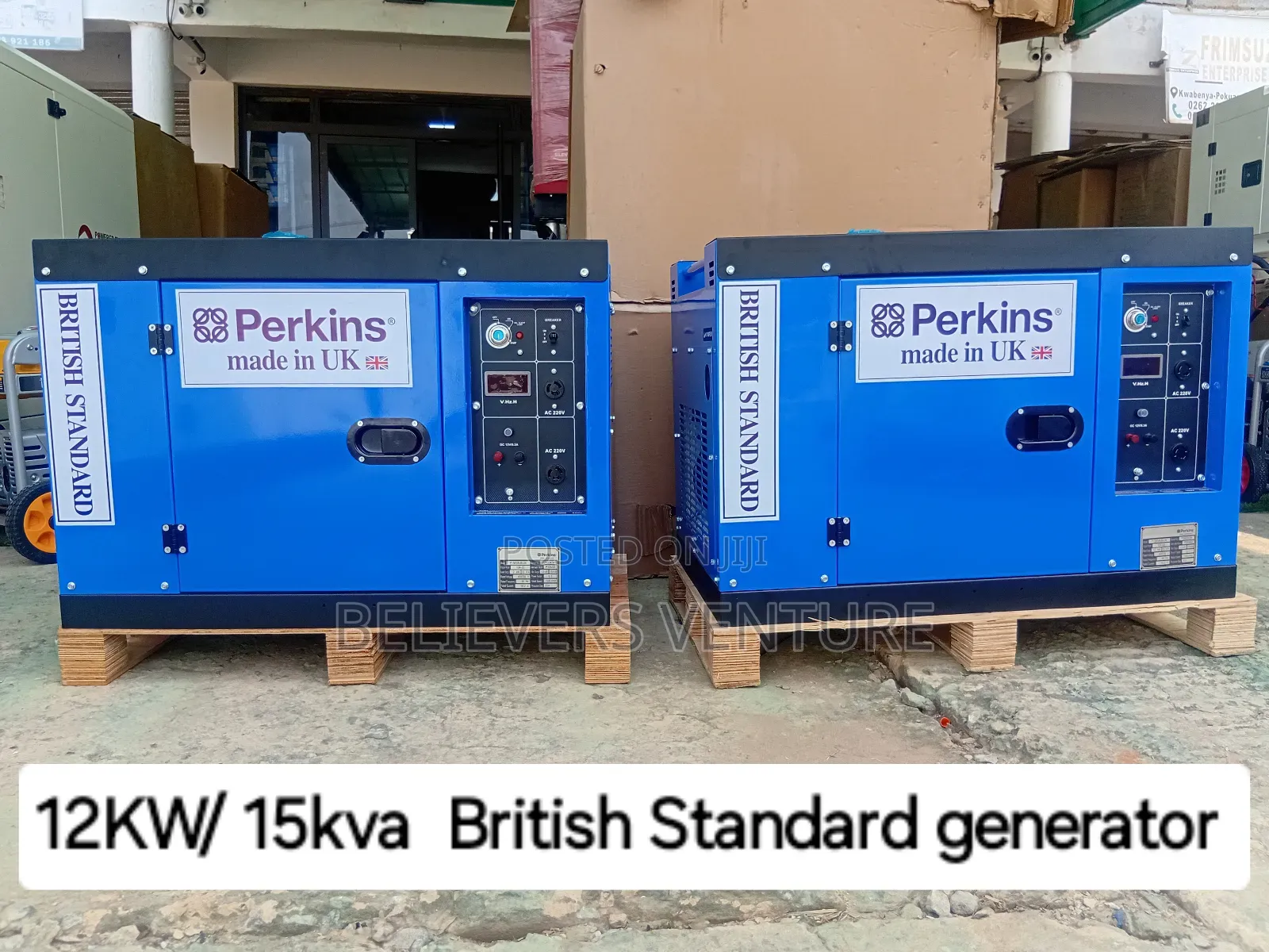 British Standard Perkins Diesel Generator 20000watt
