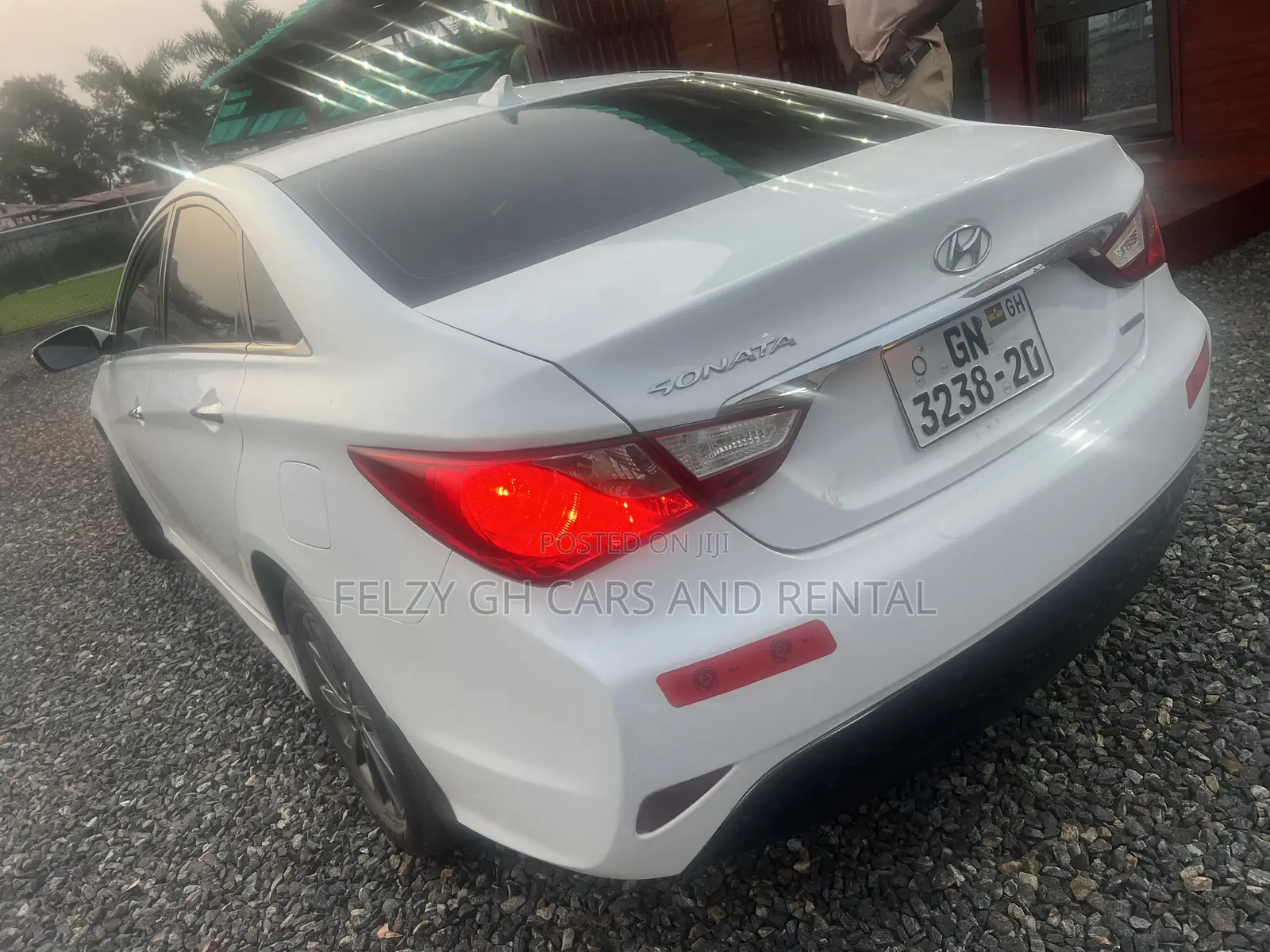 Hyundai Sonata Limited 4dr Sedan (2.0L 4cyl Turbo 6A) 2014 White