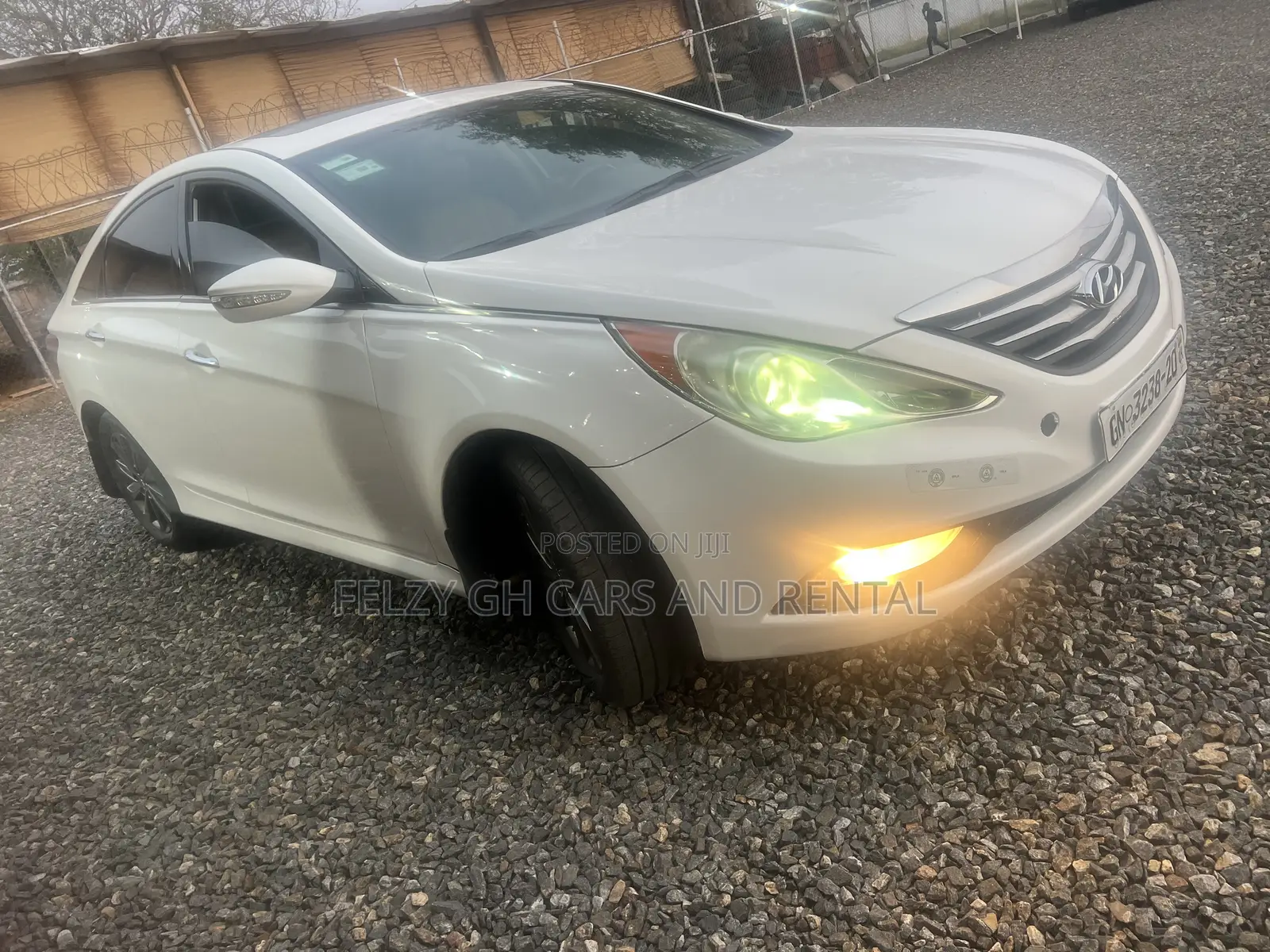 Hyundai Sonata Limited 4dr Sedan (2.0L 4cyl Turbo 6A) 2014 White