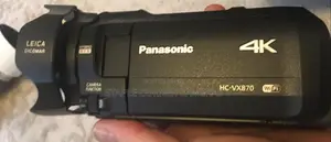 Panasonic HC-VX870E 4K Camcorder