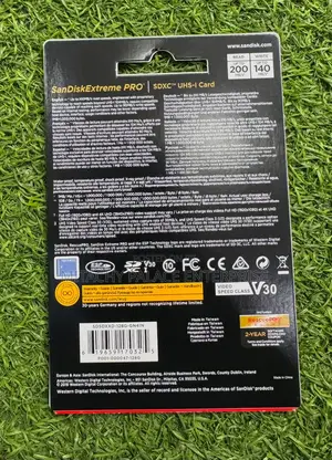 Sandisk Extrem Pro Memory Card 128gig