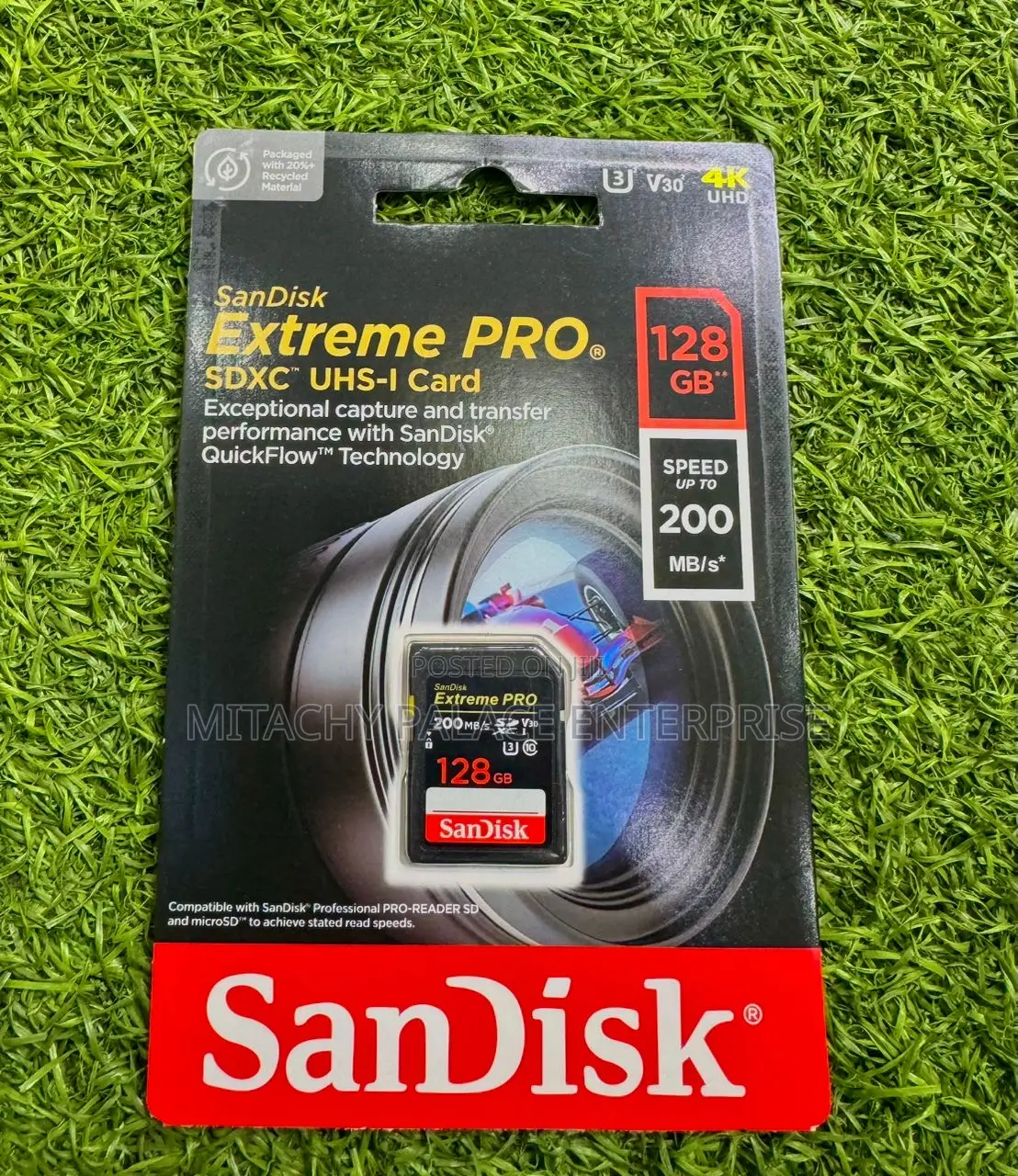 Sandisk Extrem Pro Memory Card 128gig
