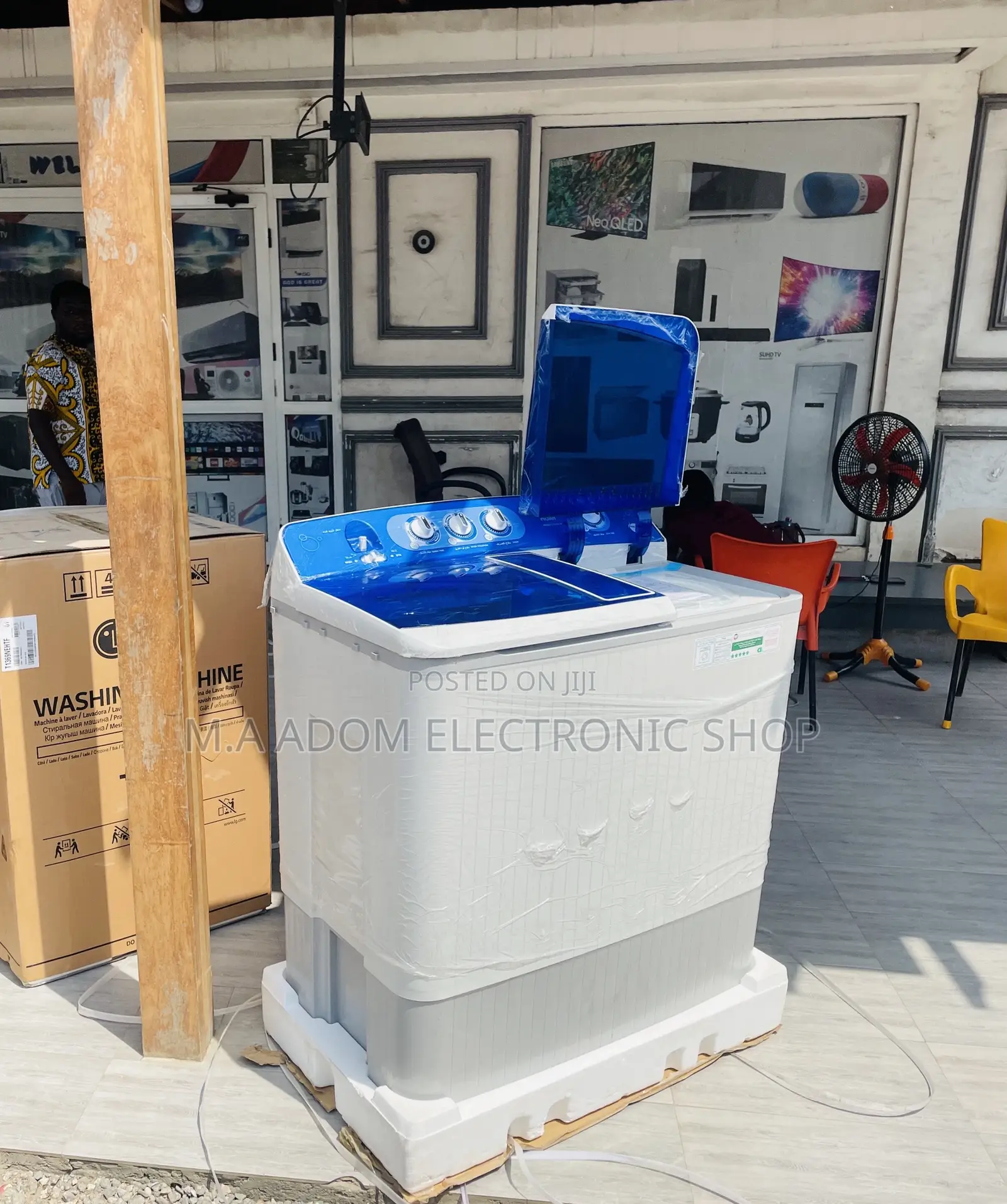 Effective Haier 18kg Semi-Auto Electric Washing Machine