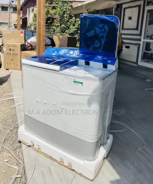 Spin Dry Haier 18kg Semi-Automatic Washing Machine.