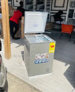 Shop Unique Pearl 100ltr Single Door Chest Freezer(Gray).