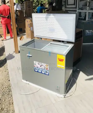 Choose Unique Pearl 200ltr Single Door Chest Freezer(Gray) 